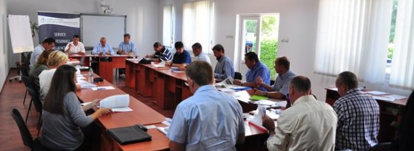 Primii absolvenţi ai cursului de specializare „Evaluator de Risc la Securitatea Fizică”